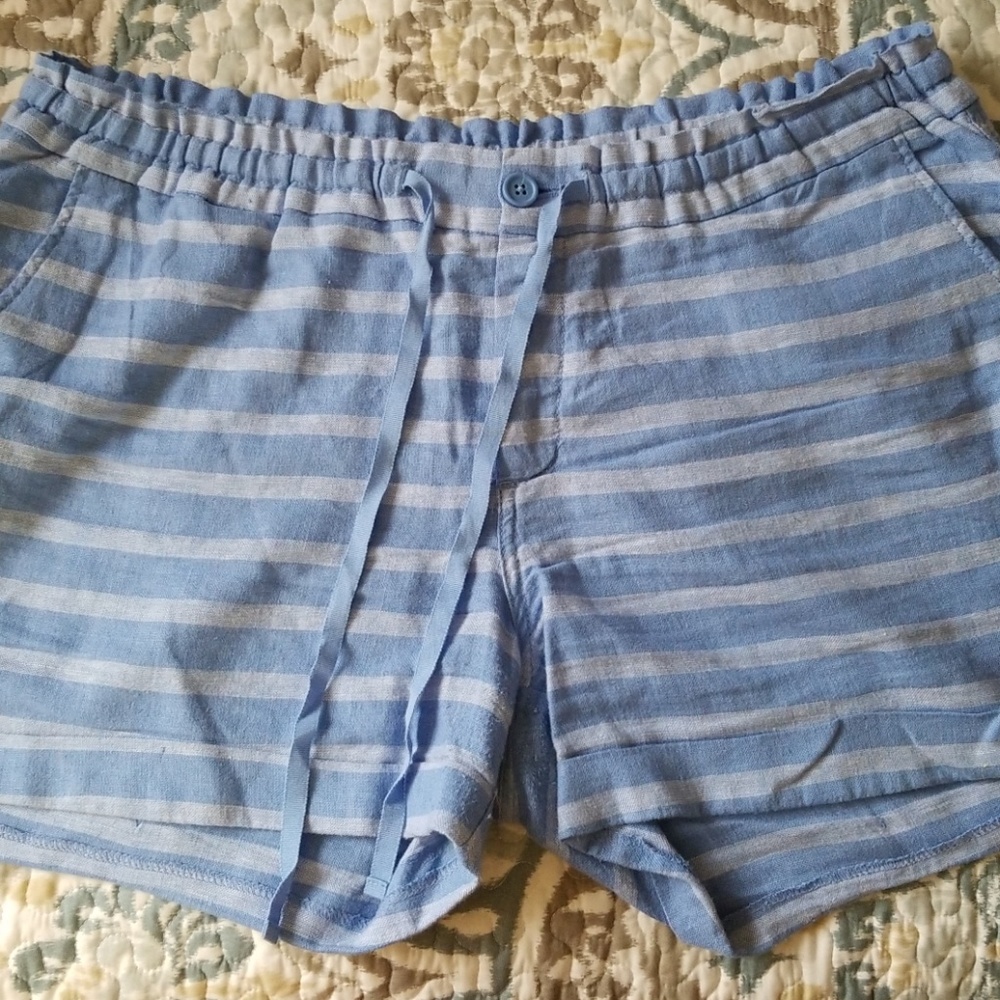 Plus Size Old Navy Linen Shorts